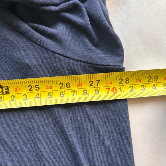 J Jill Wearever Collection Women's size 4X Navy V-Neck Top Plus Size Jersey Knit - Picture 5 of 10